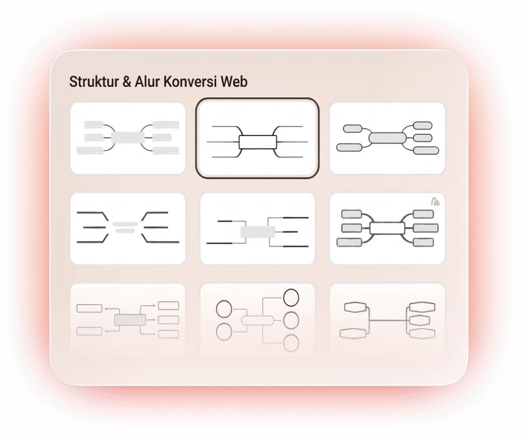 Illustration of information structure and workflow